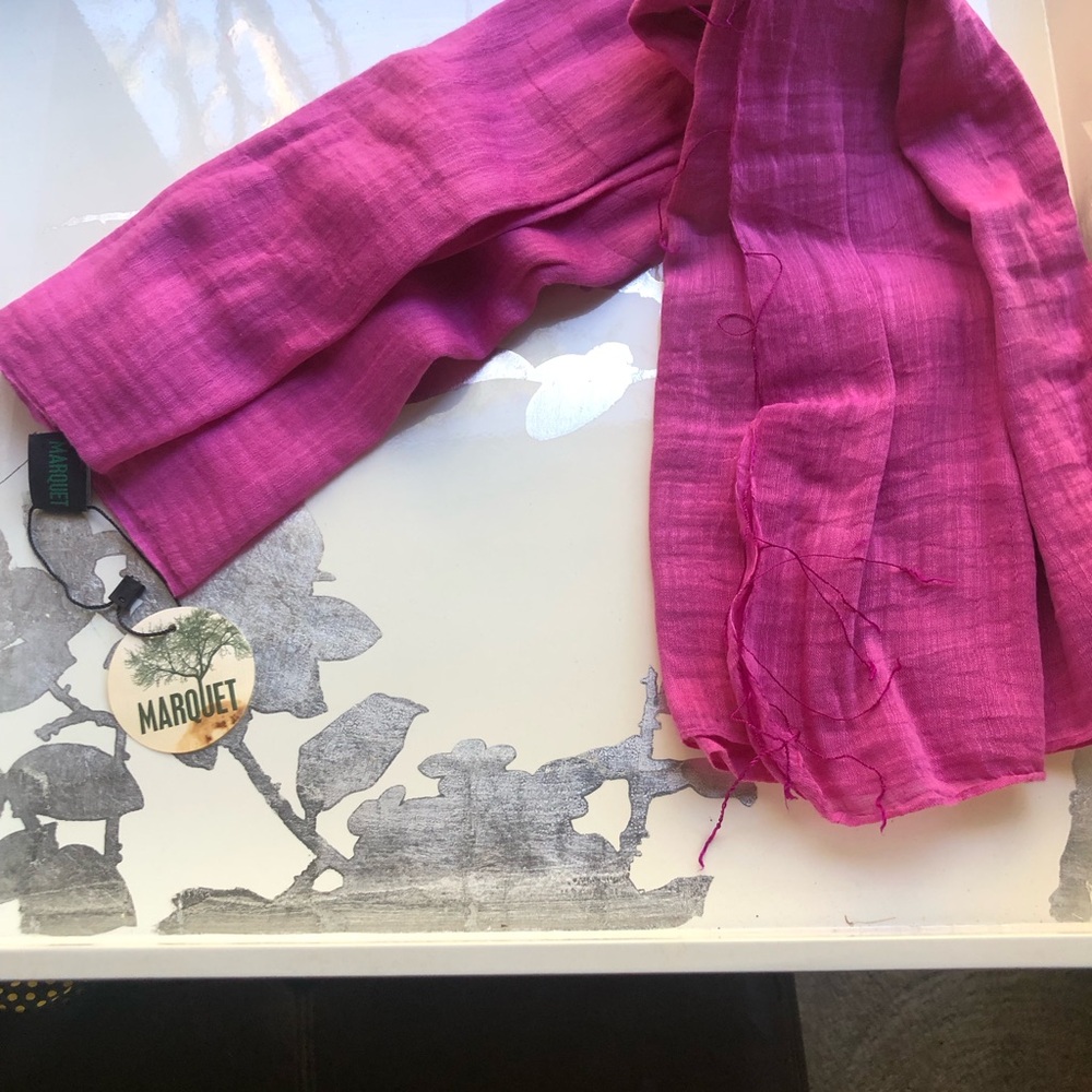 Vibrant Pink Scarf